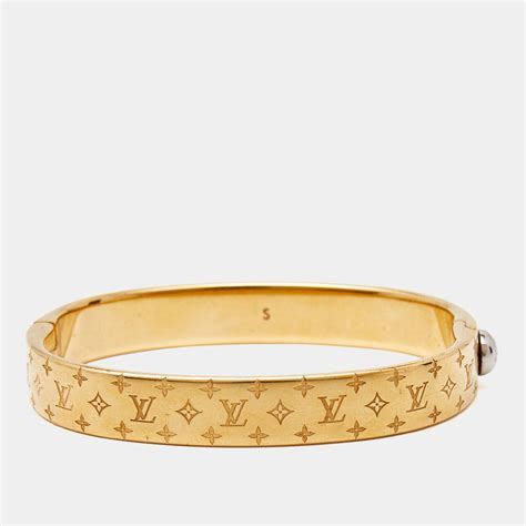 louis vuitton leather cuff bracelet|louis vuitton nanogram cuff.